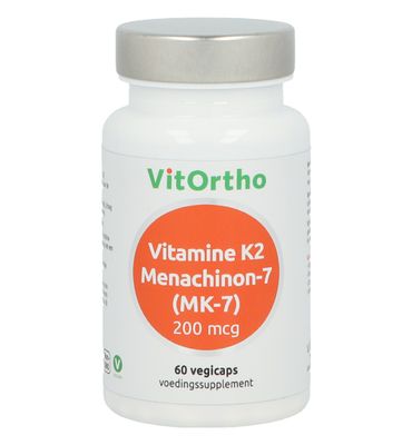 VitOrtho Vitamine K2 menachinon 7 200mcg (60vc) 60vc