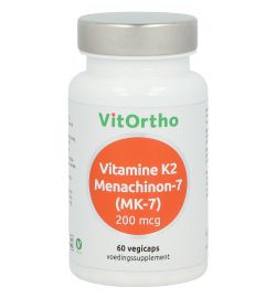 Vitortho VitOrtho Vitamine K2 menachinon 7 200mcg (60vc)