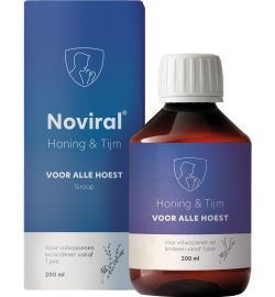 Noviral Noviral Alle hoest honing en tijm (200ml)