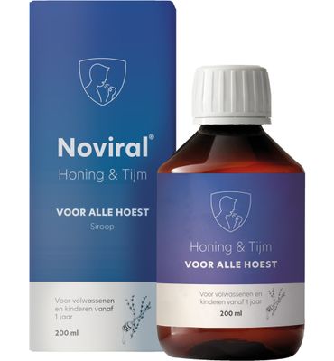 Noviral Alle hoest honing en tijm (200ml) 200ml