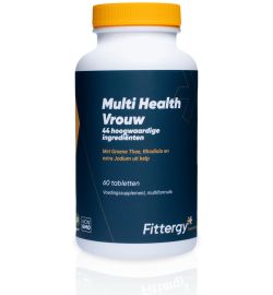 Fittergy Fittergy Multi health vrouw (60tb)