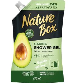 Nature Box Nature Box Showergel avocado navul (500ml)