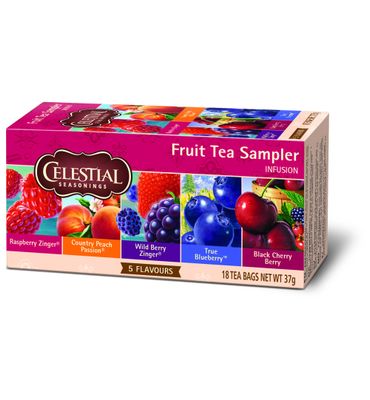 Celestial Seasonings Fruit sampler south tea css (18st) 18st