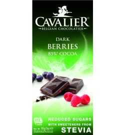 Cavalier Cavalier Chocolade dark berries (85g)