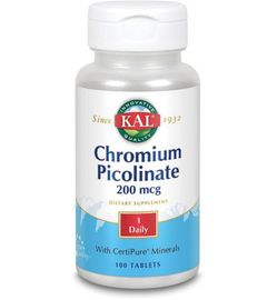 Kal Kal Chromium picolinate (100tb)