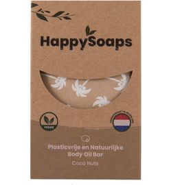 HappySoaps Happysoaps Body oil bar coco nuts (70g)
