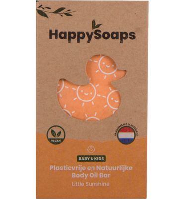 Happysoaps Baby & kids body oil bar little sunshine (60g) 60g