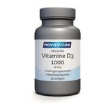Nova Vitae Vitamine D3 1000/25mcg (90sft) 90sft thumb