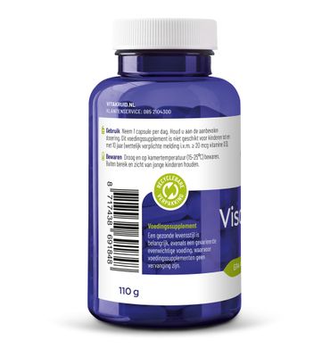 Vitakruid Visolie 1400 met D3 Triglyceriden EPA 40% DHA 30% (60sft) 60sft