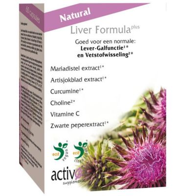 activO Liver formula plus (60vc) 60vc