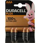 Duracell Alkaline plus AAA (4st) 4st thumb