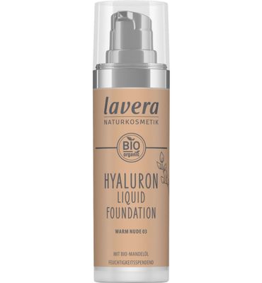 Lavera Hyaluron liquid foundation warm nude 03 bio (30ml) 30ml