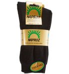 Naproz Thermo sokken zwart maat 39-42 (3paar) 3paar thumb