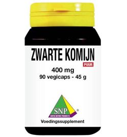 SNP Snp Zwarte komijn puur (90vc)