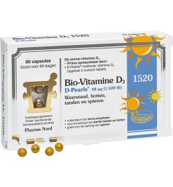 Pharma Nord Pharma Nord Bio vitamine D3 38 mcg (80ca)