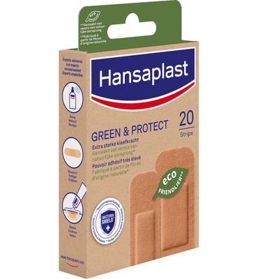 Hansaplast Pleisters green & protect (20st) 20st