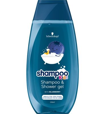 Schwarzkopf Kids blueberry shampoo & showergel (250ml) 250ml