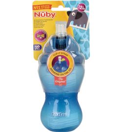 Nuby Nuby Flip it 360ml 12+ maanden blauw (1st)