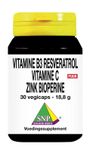 Snp NMN Resveratrol gebufferde vit C zink bioperine (30vc) 30vc thumb
