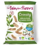 Le Pain des Fleurs Chips gepoft boekweit-60%zout bio glutenvrij vegan (75g) 75g thumb