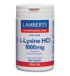 Lamberts L lysine 1000mg L8316 120 (120tb) 120tb thumb