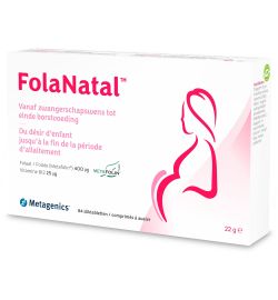 Koopjes Drogisterij Metagenics Folanatal NF (84tb) aanbieding