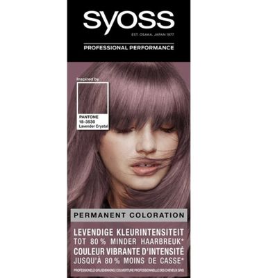 Syoss Color baseline pantone 8-23 lavender crystal (1set) 1set