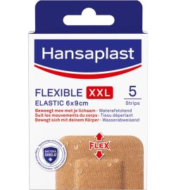 Hansaplast Hansaplast Flexible XXL 6 x 9cm (5st)