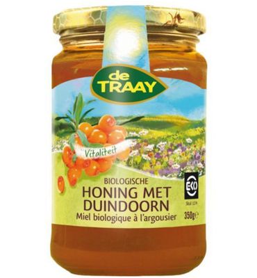 De Traay Honing met duindoorn eko (350g) 350g