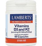 Lamberts Vitamine D3 1000IE en K2 90mcg (60ca) 60ca thumb