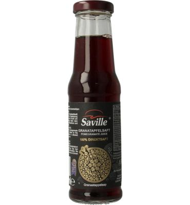 Saville 100% Pure granaatappelsap zonder toevoegingen (250ml) 250ml
