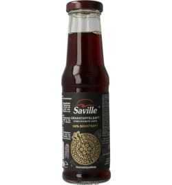 Saville Saville 100% Pure granaatappelsap zonder toevoegingen (250ml)