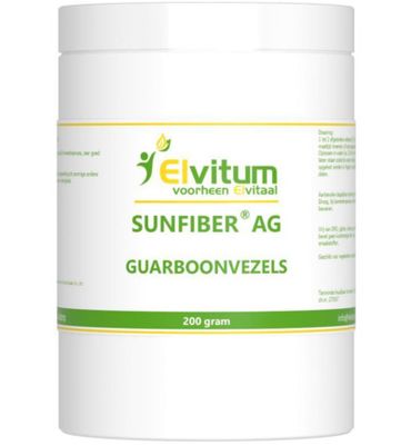 Elvitaal/Elvitum Sunfiber AG guarboonvezels (200g) 200g