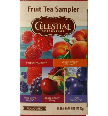 Celestial Seasonings Fruit sampler south tea (18st) 18st