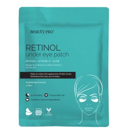 Beautypro Beautypro Retinol under eye mask (3paar)
