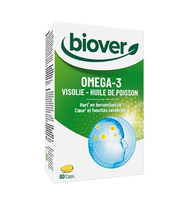 Biover Omega 3 visolie (60ca) 60ca