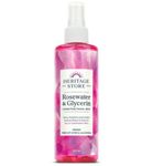 Heritage Store Rosewater with glycerin (237ml) 237ml thumb