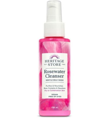 Heritage Store Rosewater cleanser (118ml) 118ml