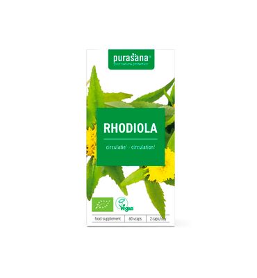Purasana Rhodiola rozenwortel (60vc) 60vc