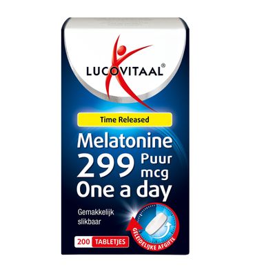 Lucovitaal Melatonine 299mcg (200tb) 200tb