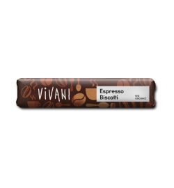 Vivani Vivani Espresso biscotti bar bio (40g)