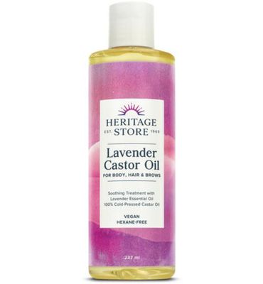 Heritage Store Castor oil lavender (237ml) 237ml