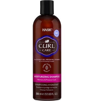 Hask Curl care moist shampoo (355ml) 355ml