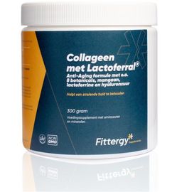 Fittergy Fittergy Collageen met lactoferral (300g)