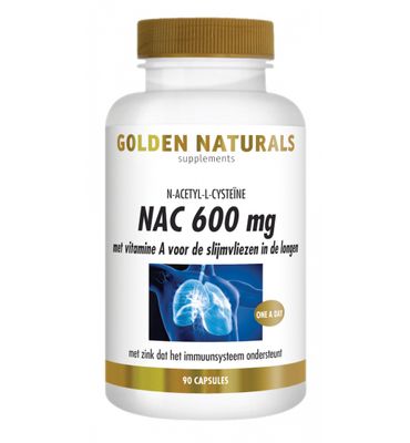 Golden Naturals NAC 600mg (90ca) 90ca