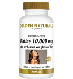 Golden Naturals Golden Naturals Biotine 10.000mcg (90ca)