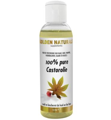 Golden Naturals Castorolie 100% puur (150ml) 150ml