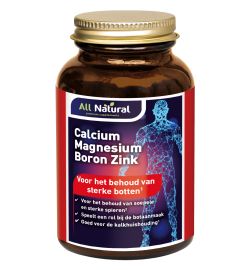 All Natural All Natural Calcium magnesium boron zink (90tb)