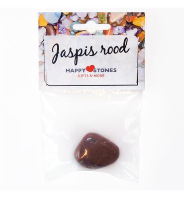 Happystones Jaspis rood (1st) 1st