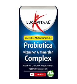 Lucovitaal Lucovitaal Probiotica vitamine & mineralen complex (30ca)